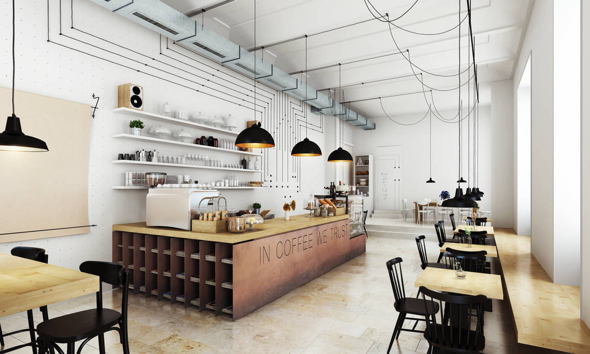 Café seating design